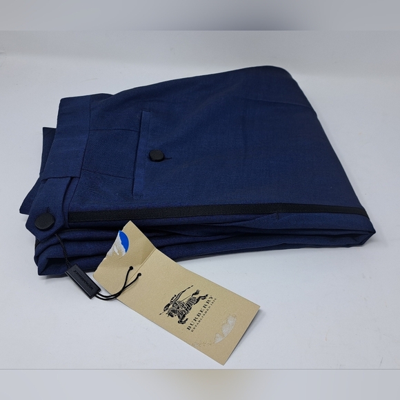 Burberry Other - NWT Burberry Dress Pants Party Tuxedo Blue Striped Barneys 28 - 30W Unhemmed